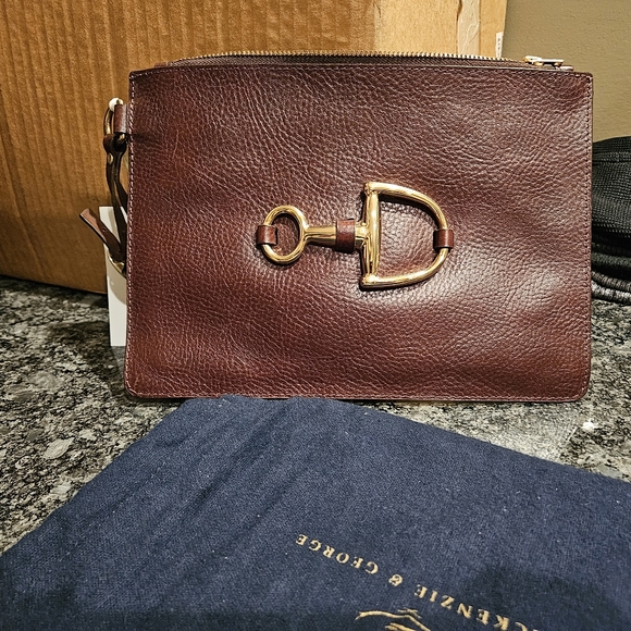 NWT Mackenzie And George Windsor Clutch Conker And Brass For Hound And Hare - Picture 3 of 7